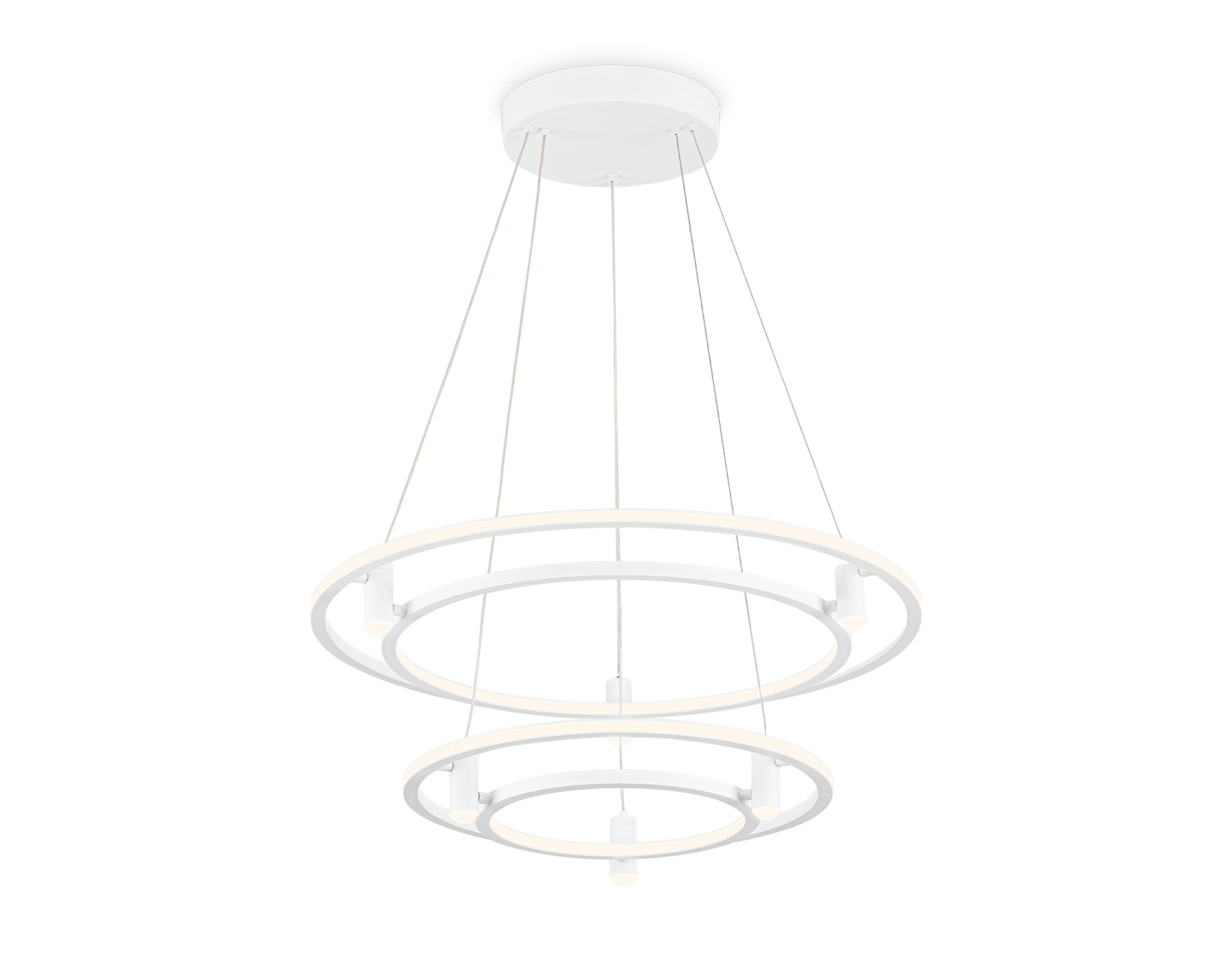 

Светильник подвесной AMBRELLA LIGHT светодиодный 90W 3000K/4200K/6400K D600/400х1300, белый