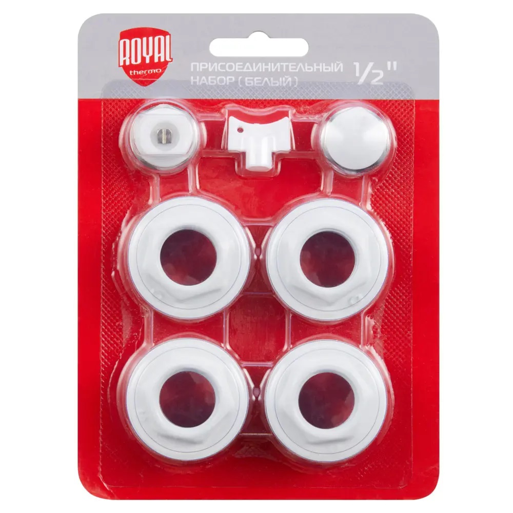 

Комплект монтажный Royal Thermo 1”х 1/2" белый
