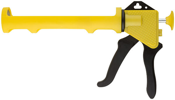 Пистолет для герметика 225 мм полукорпусной, полипропиленовый корпус, Профи , Арт. 14238