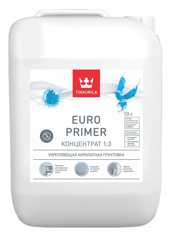 

Грунтовка Tikkurila Euro Primer 10 л