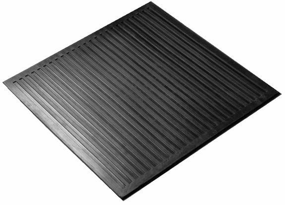 

Коврик резиновый диэлектрический 50x50 см , чёрный, Sunstep™