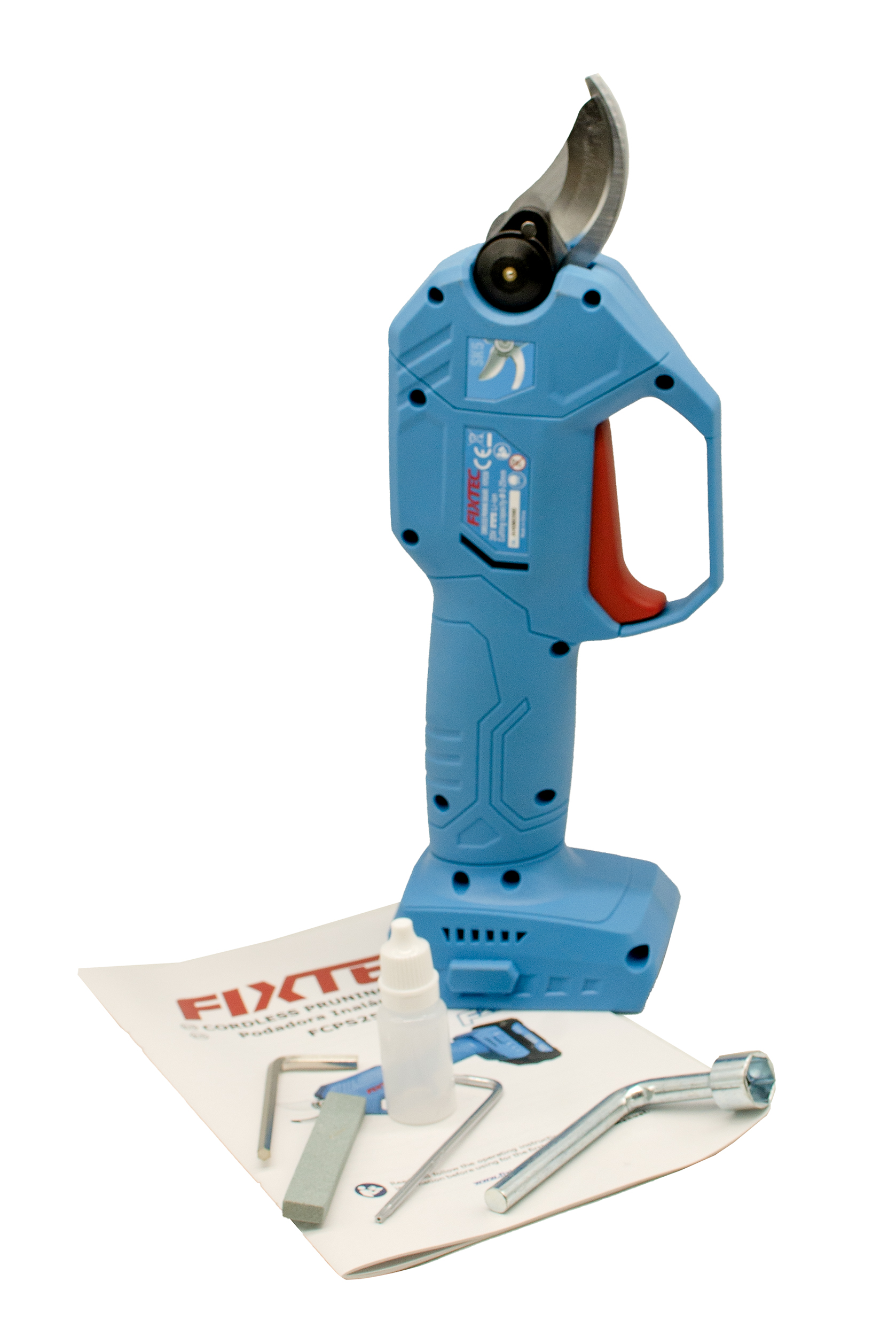 Секатор аккумуляторный Fixtec 20 В, 2 А/ч, без аккумулятора и ЗУ