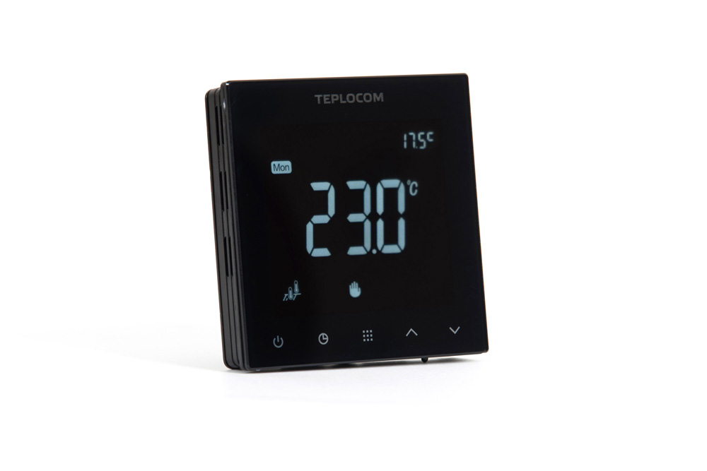 Термостат комнатный Teplocom TSF-Prog/LUX-250/16A NTC