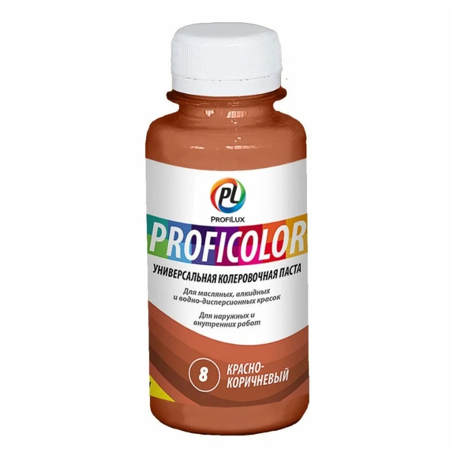 

Краситель PROFICOLOR универсальный № 8 (красно-коричневый) 100мл