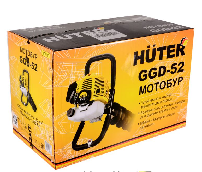 Бензобур Huter GGD-52