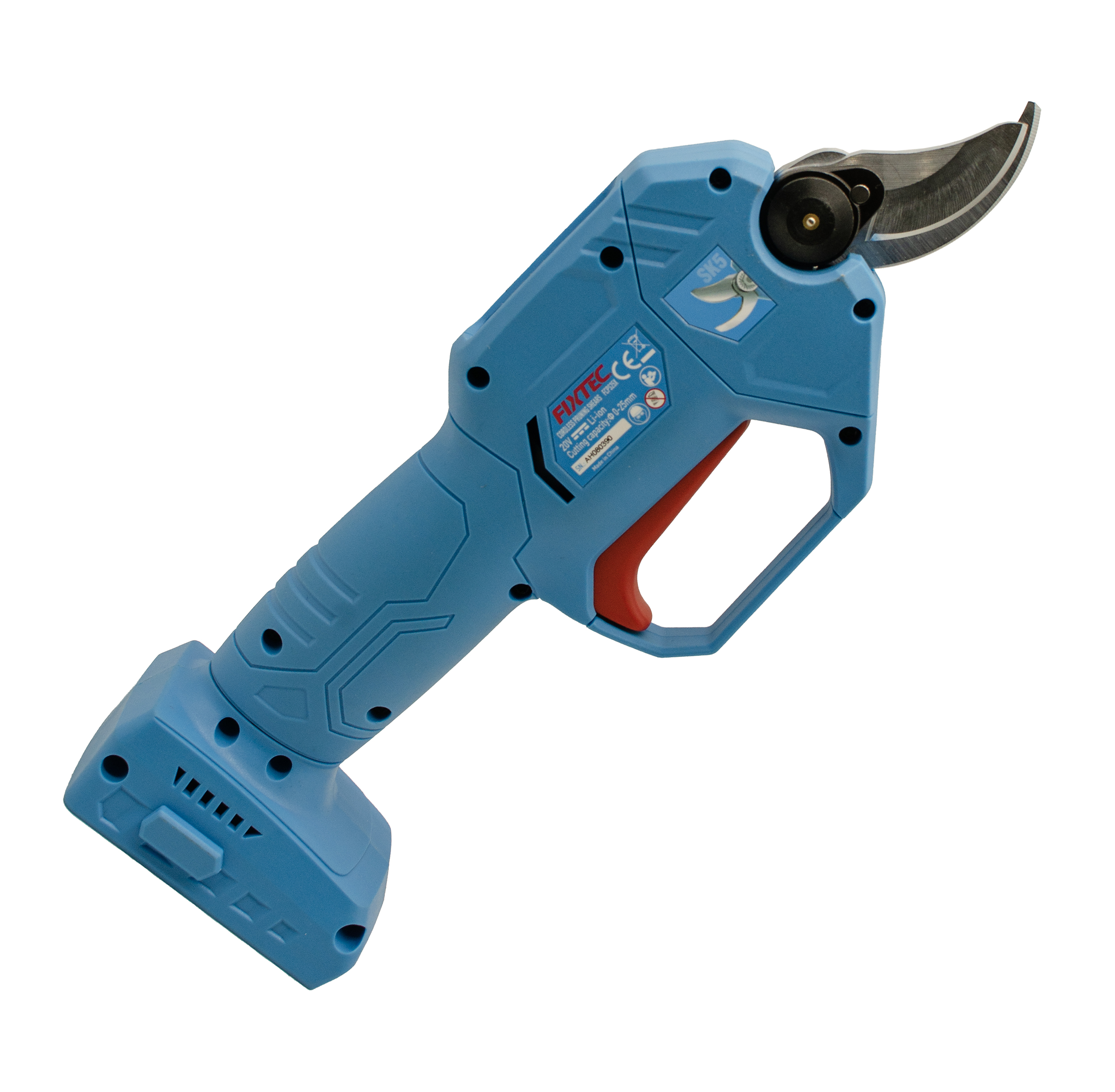 Секатор аккумуляторный Fixtec 20 В, 2 А/ч, без аккумулятора и ЗУ