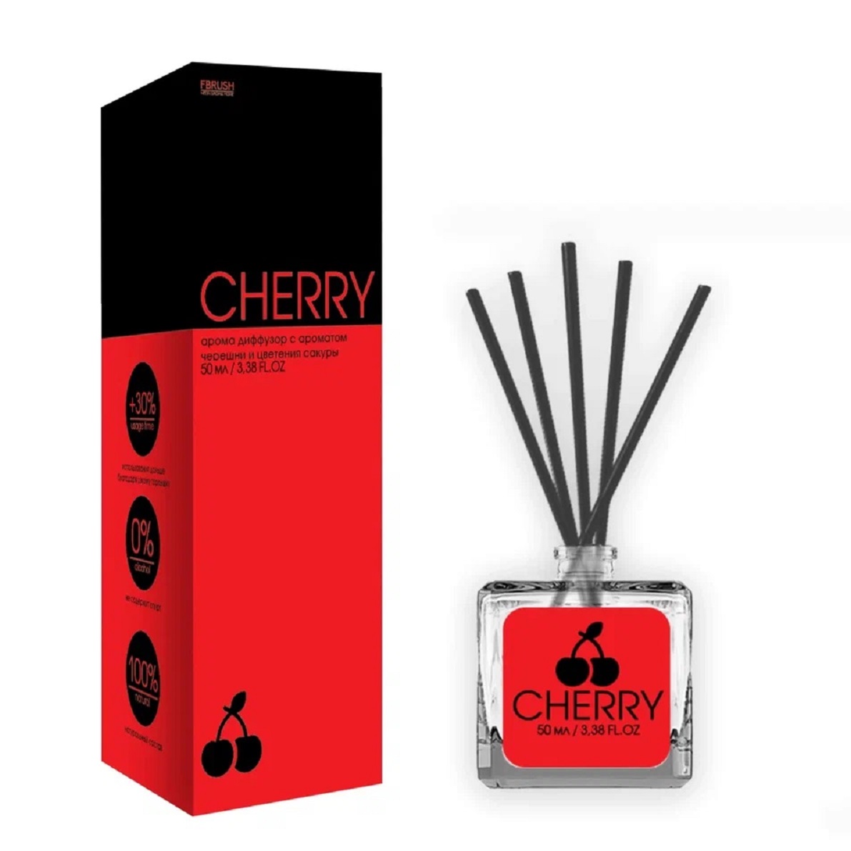 

Диффузор Fbrush NEON AROMA HOME "CHERRY" 50 мл