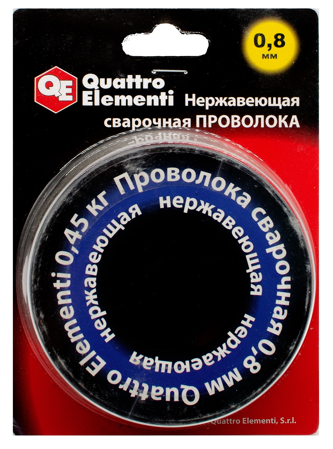 

Проволока сварочная Ergus нержавеющая 0,8мм, масса 0,45 кг