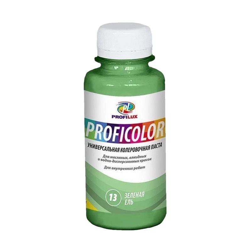 

Краситель PROFICOLOR универсальный №13 (зелёная ель) 100мл