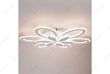 Светодиодная диммируемая люстра GLANZEN LED-0120-CAMELIA-white с пультом управления