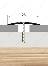 Универсальный стык 28мм  1,35  берёза