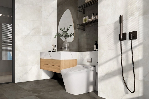 Керамический гранит GlobalTile Onega_GT 40x80 черный