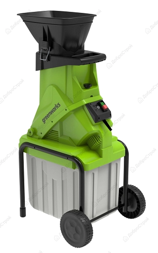 Измельчитель GreenWorks GACSB, 2500 Вт