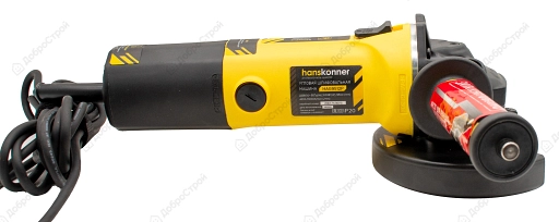 Углошлифмашина Hanskonner HAG9512P, 1000 Вт, 125 мм