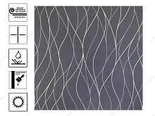Обои Elysium  Лирика Винил гт. Фон 1,06*10м светло-серый