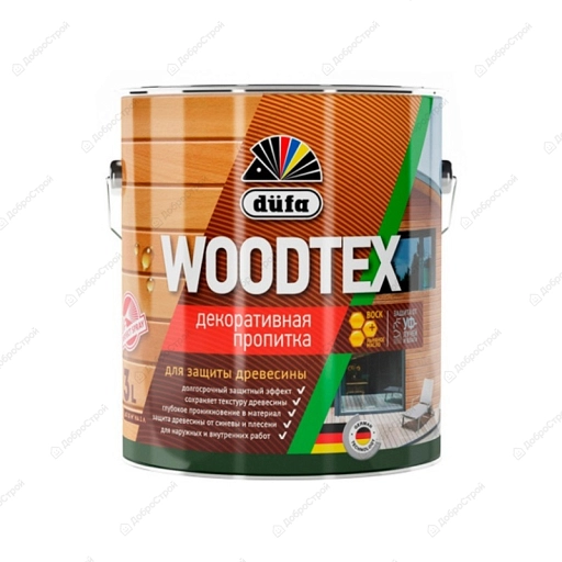 Пропитка "Dufa" WOOD TEX палисандр  3л