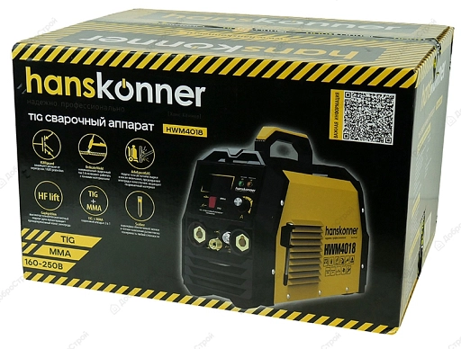 Аппарат сварочный Hanskonner HWM4018 TIG+MMA 200 A