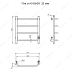 Полотенцесушитель электрический Пэк сп 6 60х50 32 мм