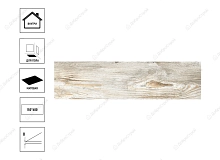 Керамический гранит GlobalTile Lumber 15х60см, серый